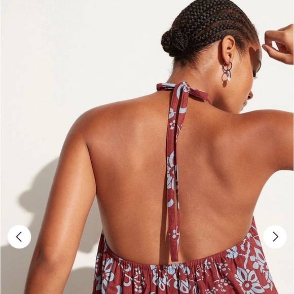 Faithfull The Brand Womens Dress 4 Brise Maxi Oceania Floral Print Beach Flowy - Picture 3 of 6